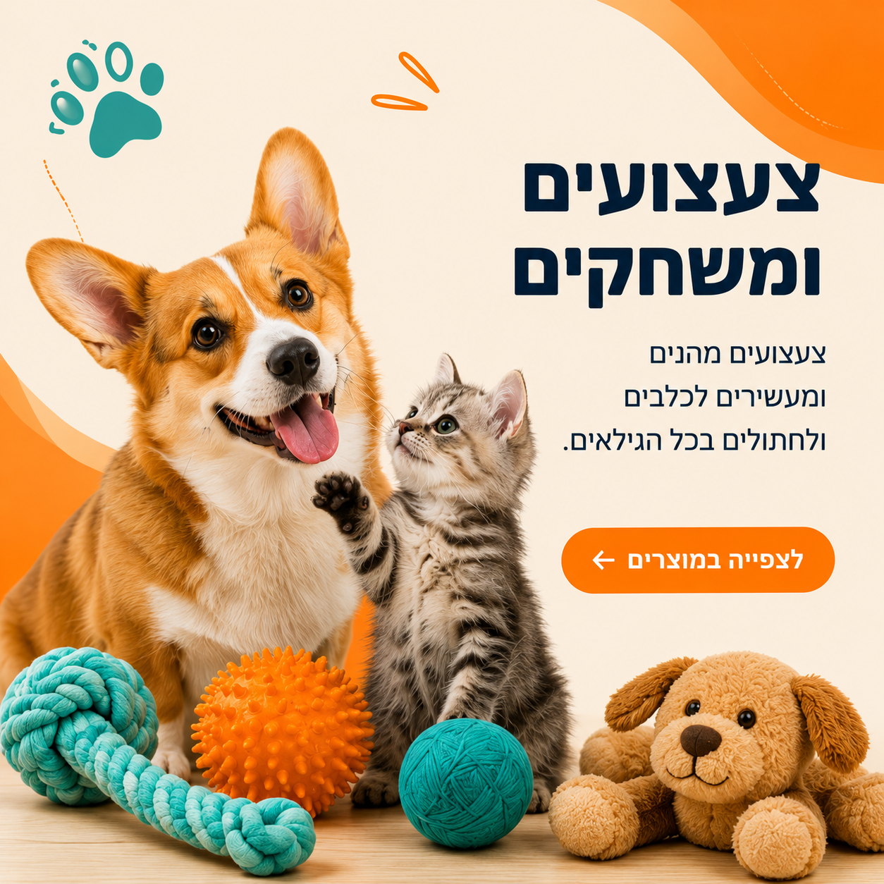 צעצועים ומשחקים